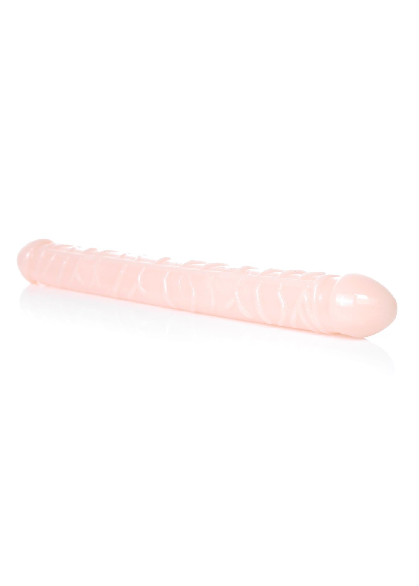 Двухсторонний фаллоимитатор B - Series EasyLove Flexible, 33.5 см (телесный)