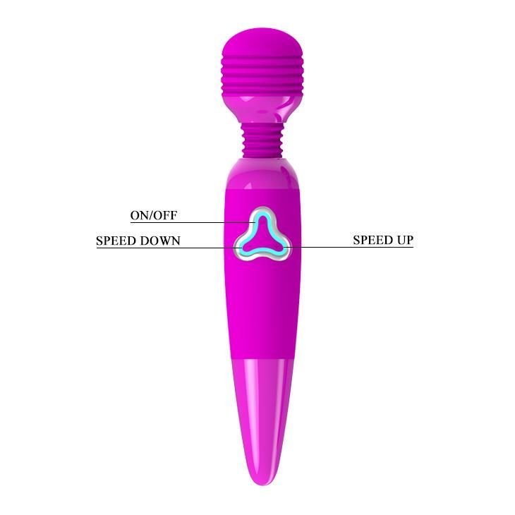 Вибромассажер Pretty Love Flirtacious Wand, 25 см (розовый)