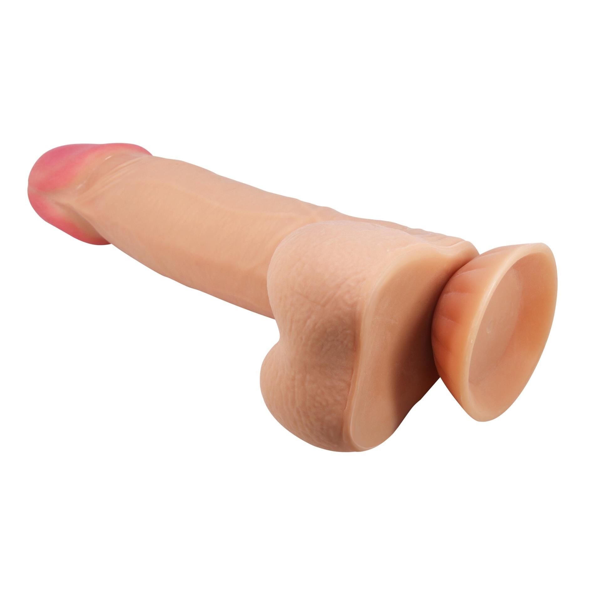 Фаллоимитатор Baile Sliding Skin Bendable 8,5'', 21.8 см (телесный)