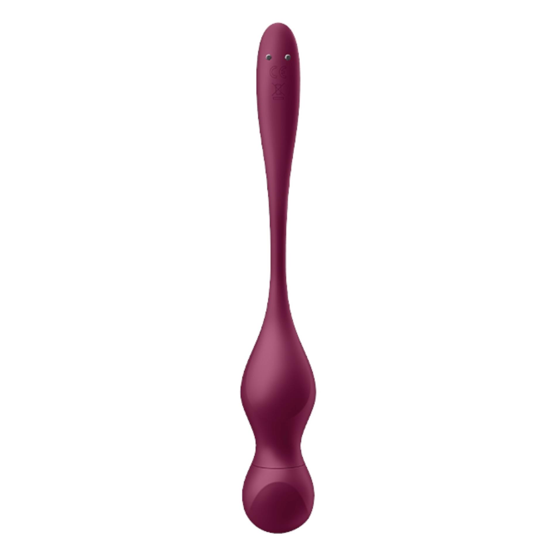 Вагинальные шарики Satisfyer Love Birds Vary, 22.2 (бордовый)