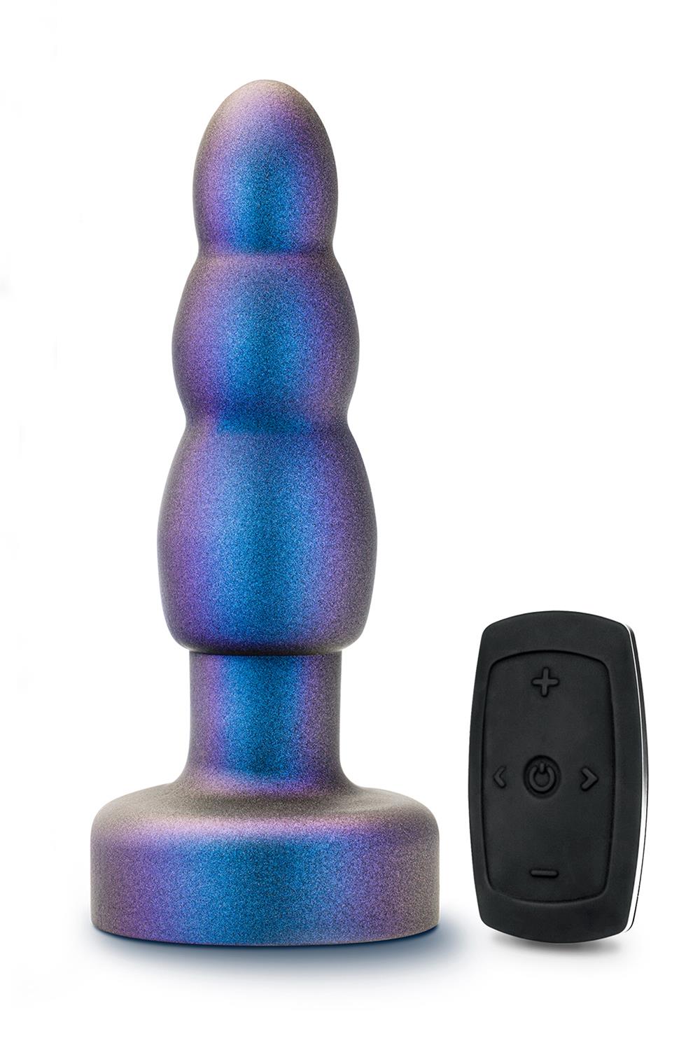 Korek analny Anal Adventures Matrix Kinetik Plug, 14.6 cm (fioletowy)