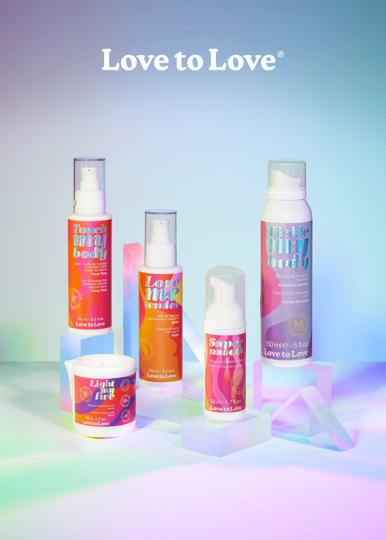 Массажная свеча Love To Love Light My Fire Monoi, 65 мл