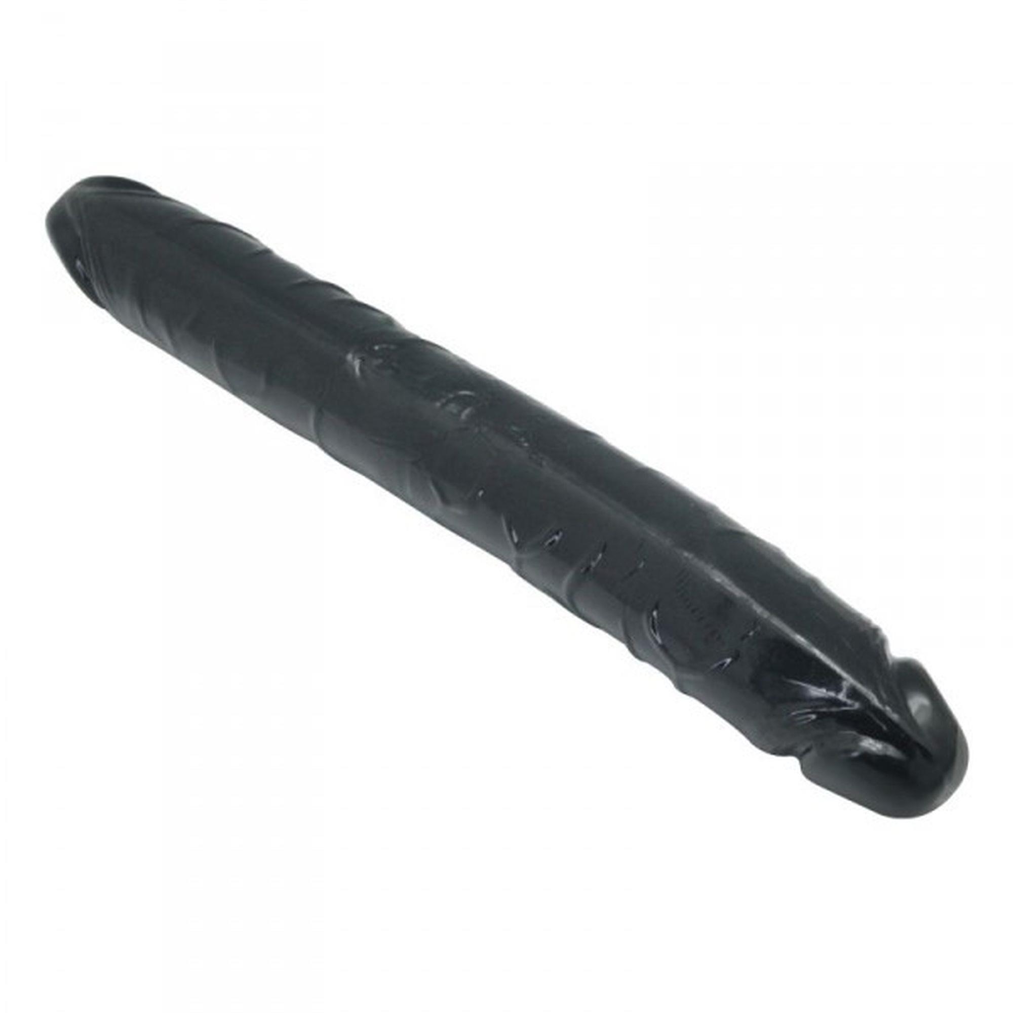 Двосторонній фалоімітатор Toyz4lovers Solid Double Dong, 33 см (чорний)