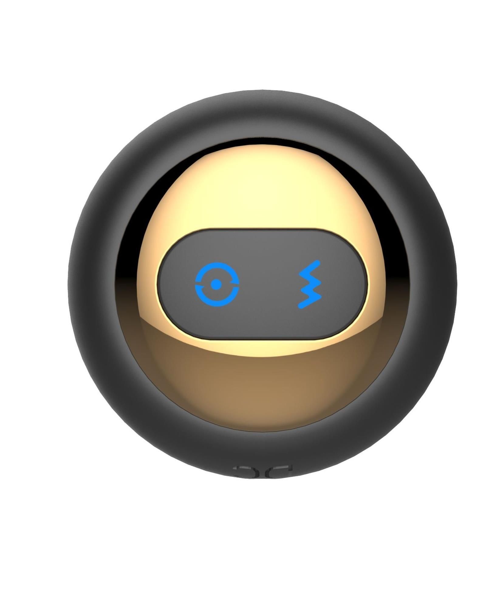 Korek analny B - Series Cute Retating Remote, 9.8 cm (czarny)