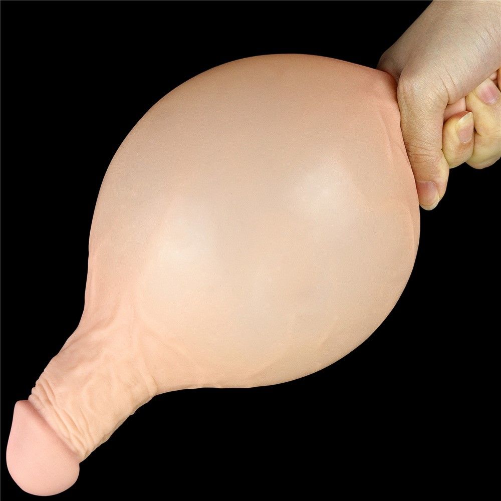 Lovetoy Add 2 Pleasure X Tender - Nakładka na penisa, W kolorze cielistym, 19 cm