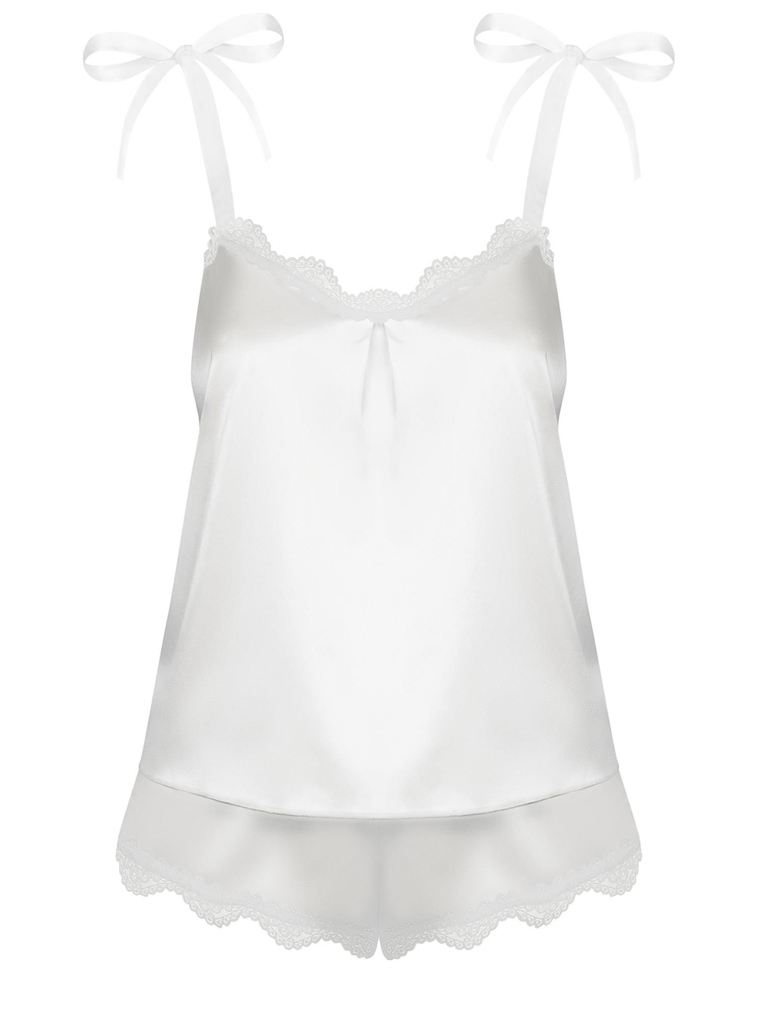 Эротические комплект Obsessive Neve, S/M (белый)