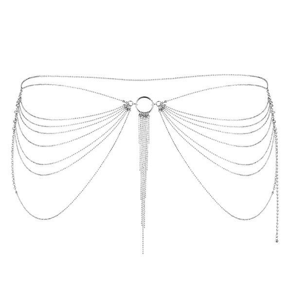 Ланцюжок на стегна Bijoux Indiscrets Magnifique (сріблястий)