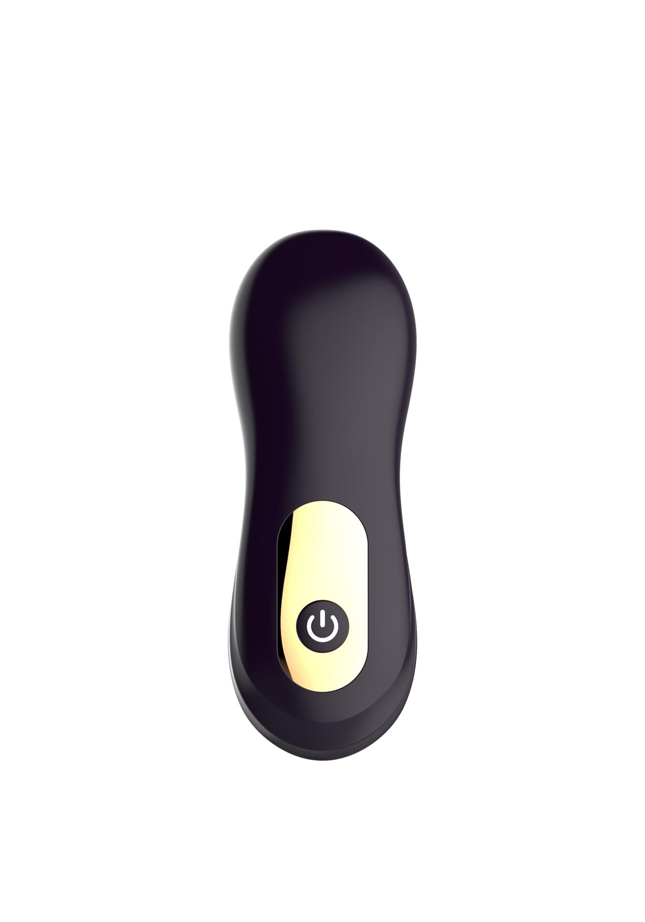 Fantasy Achilles Thrusting Prostate Massager - Stymulator prostaty, Czarny, 13.5 cm