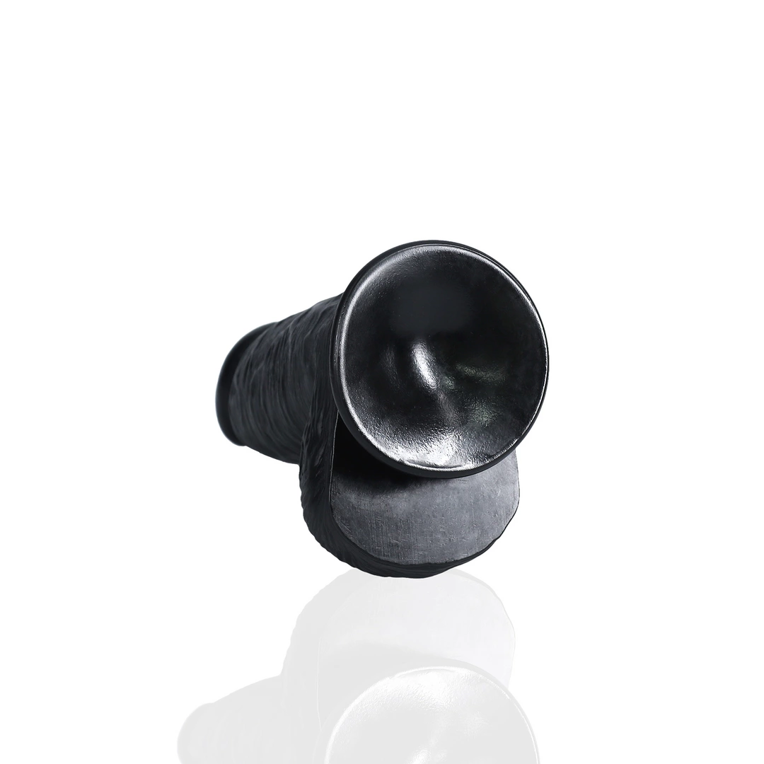 Фаллоимитатор RealRock Extra Thick 8”, 20.3 см (черный)