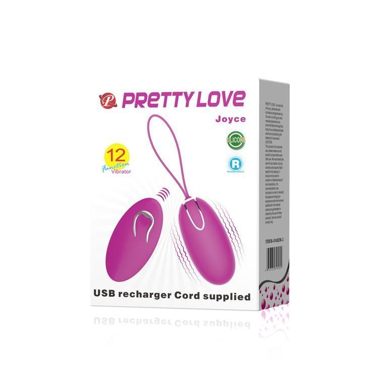 Виброяйцо Pretty Love Joyce, 7,8 см (фиолетовый)