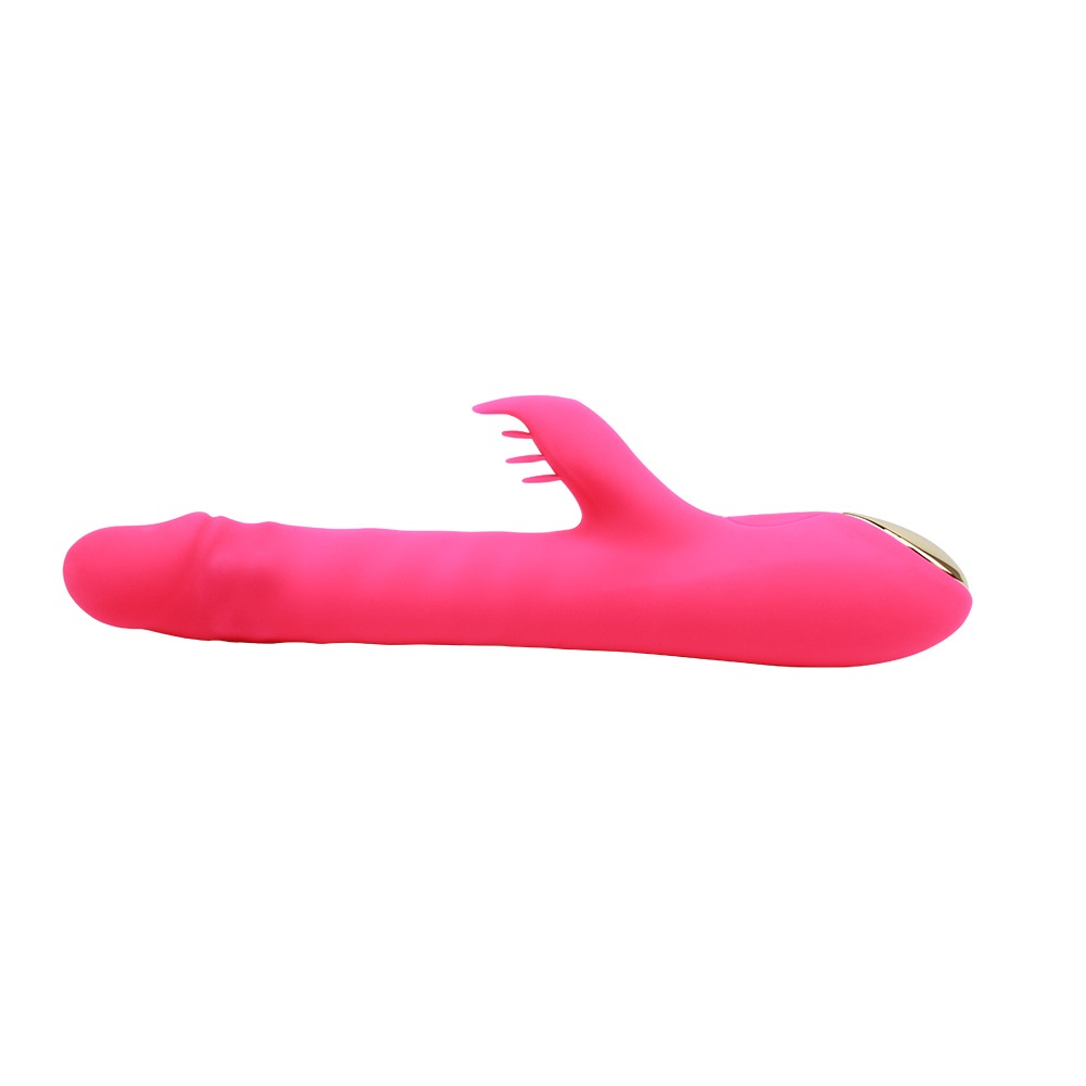 Вібратор-кролик Intimate Melody Thrusting Rabbit, 25.3 см (рожевий)