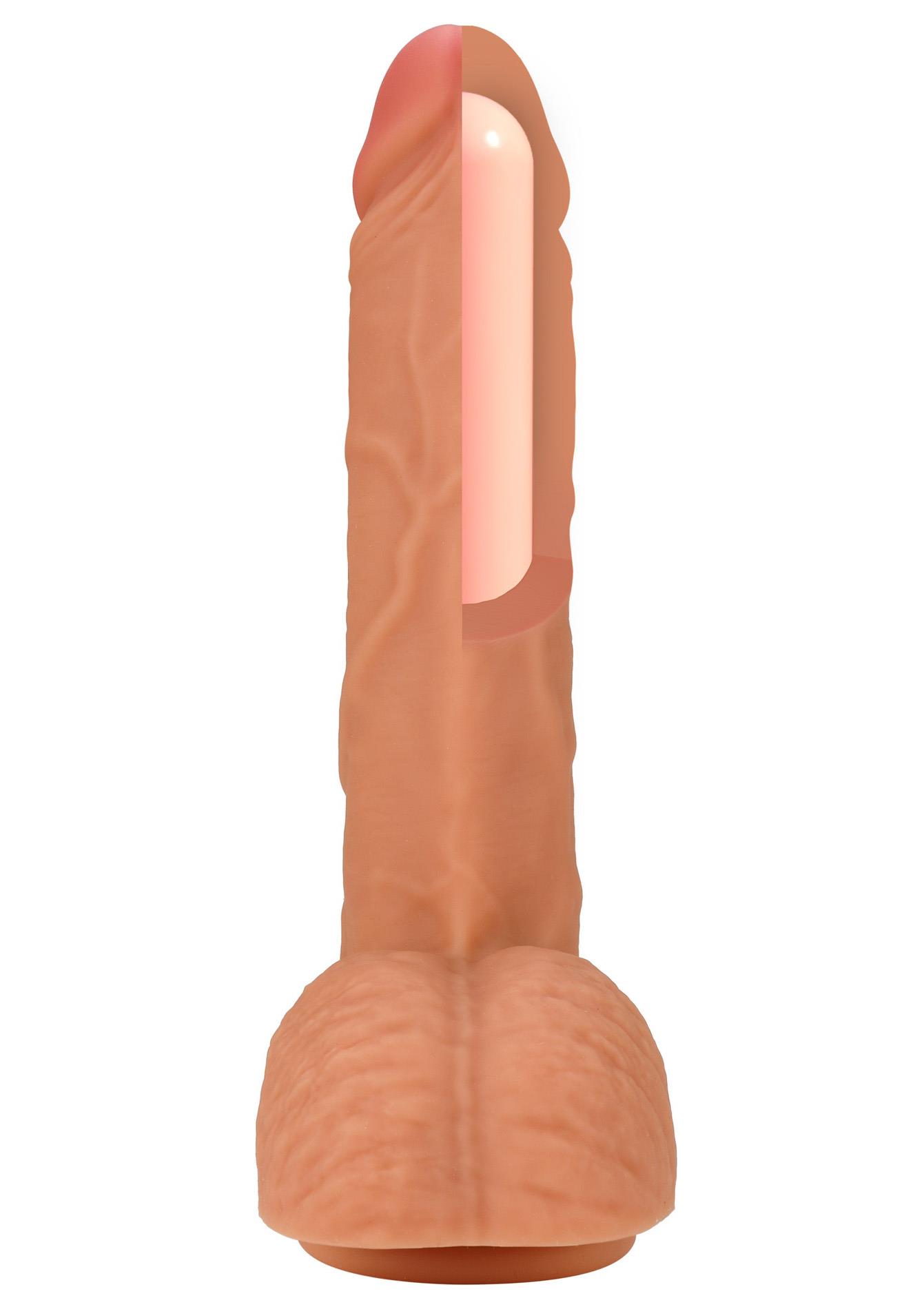 Фаллоимитатор Hidden Desire Realistic Dildo, 23 см (телесный)
