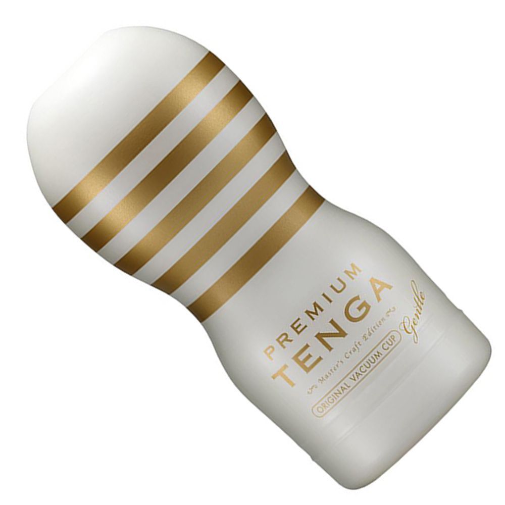 Мастурбатор Tenga Premium Original Vacuum Cup Gentle (белый)