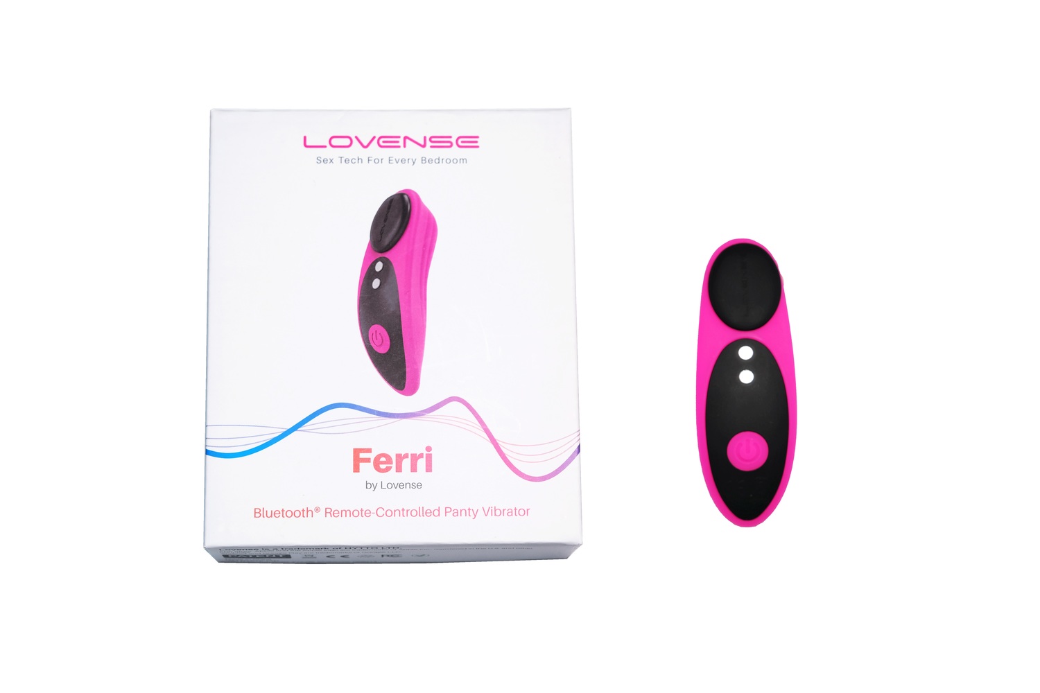 Вибратор для клитора Lovense Ferri, 7,4 см (розовый)