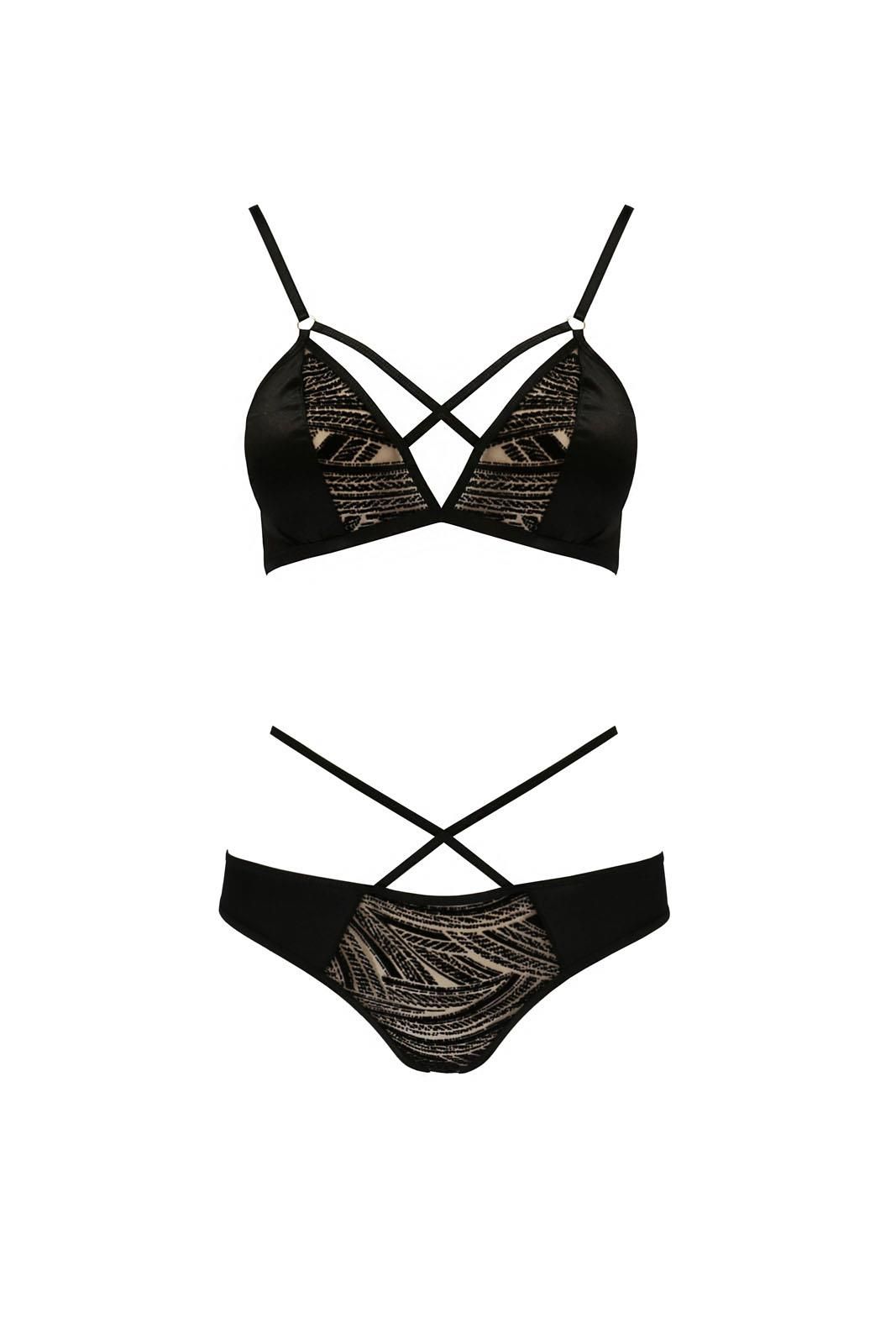 Комплект белья Casmir Lara, L/XL (черный)