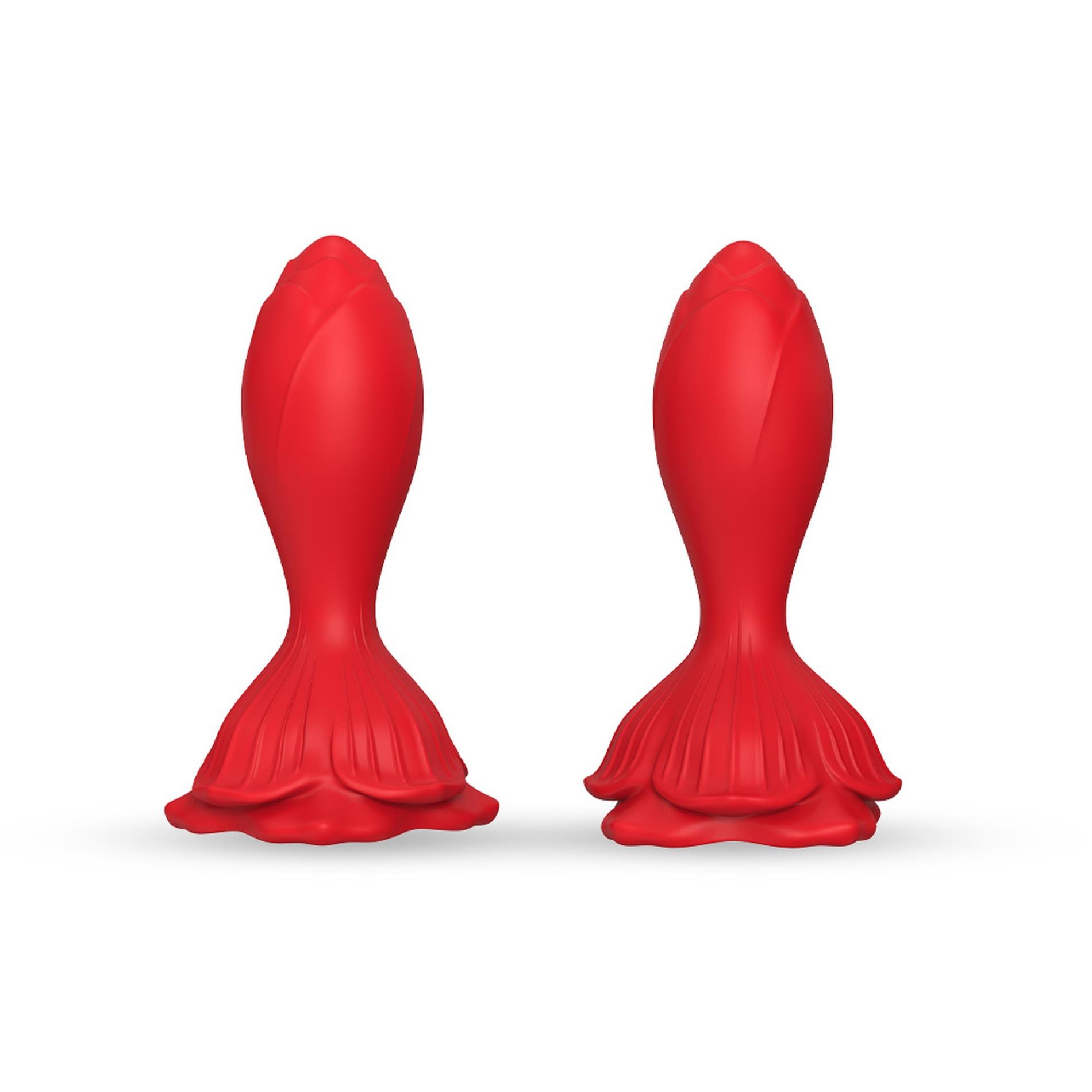 Анальна пробка B - Series Joy Rosenberg Red, 9.8 см (червоний)
