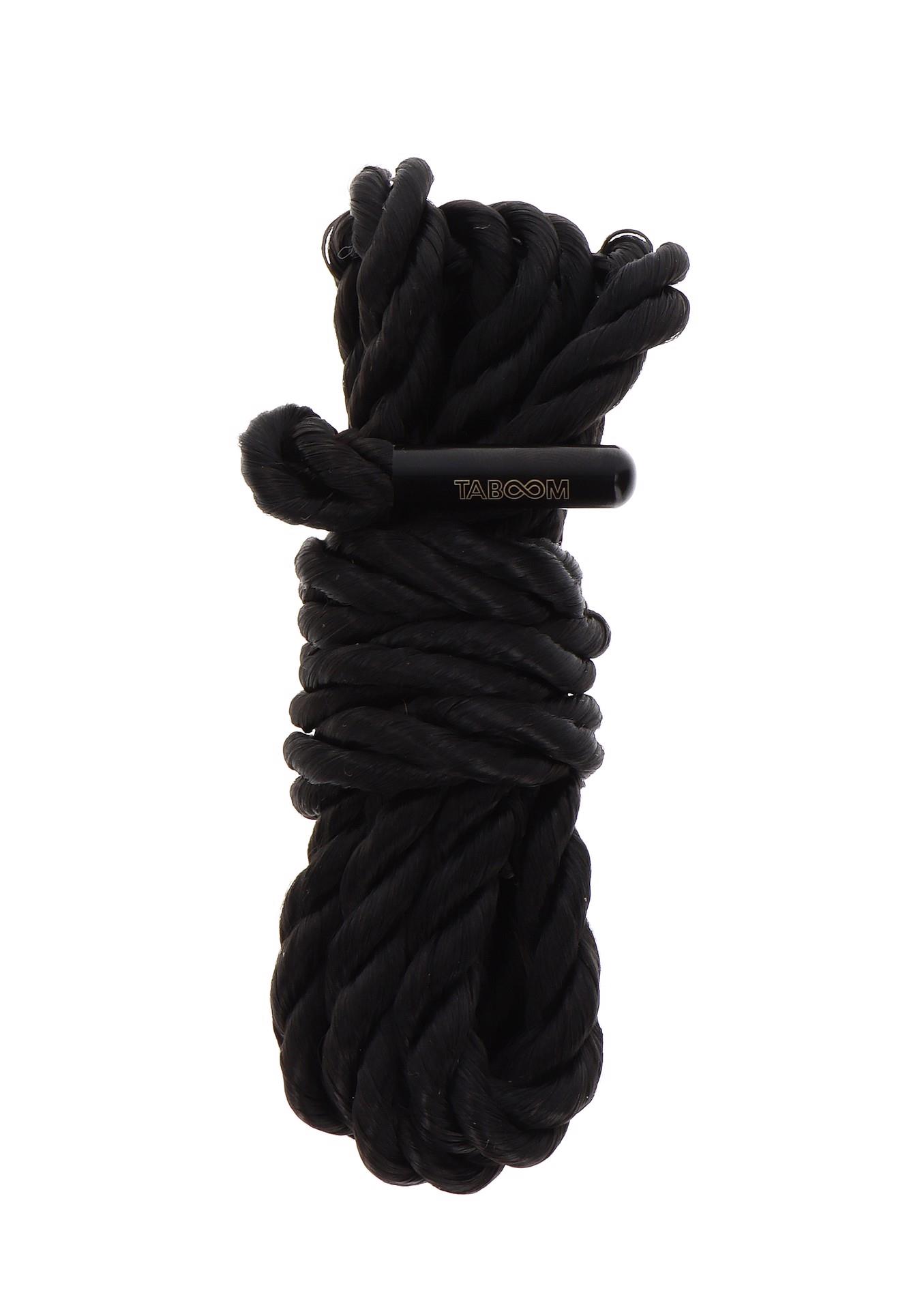 Lina BDSM Taboom Bondage Rope, 1.5 m (czarny)