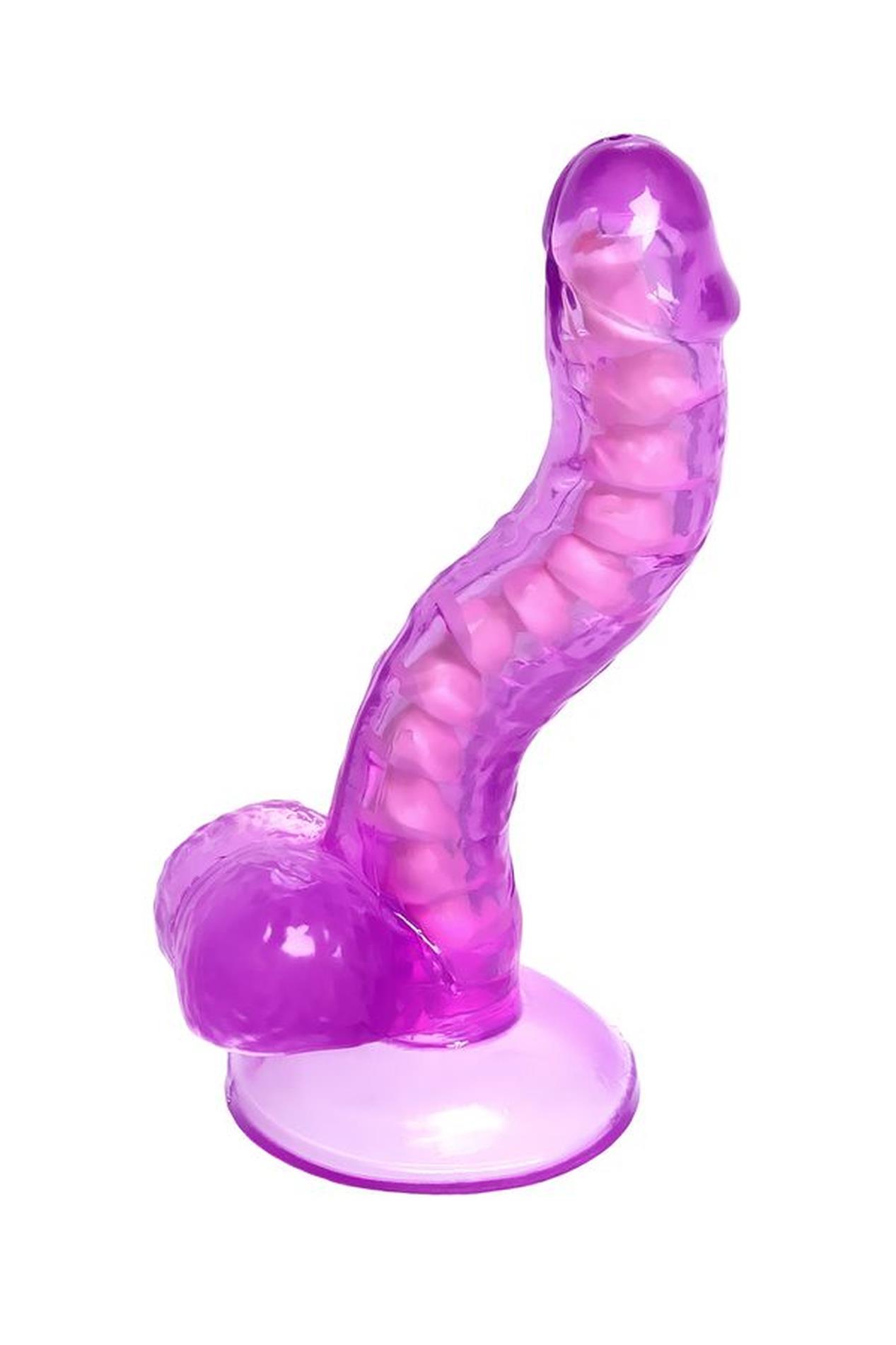 Toyfa Celiam - Dildo, Fioletowy, 20.5 cm