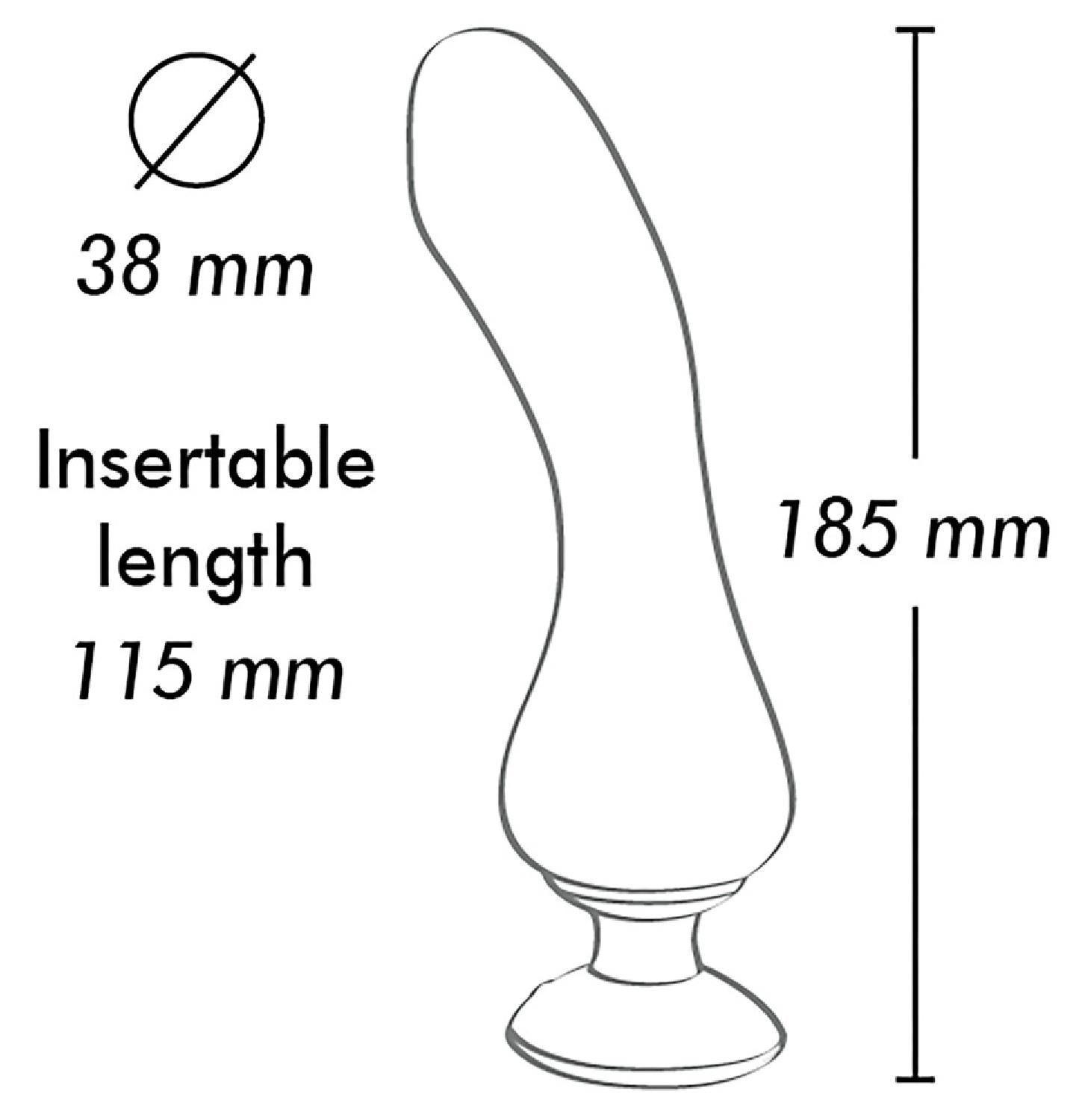 Вібратор Shunga Sanya Intimate, 18,5 см (фіолетовий)