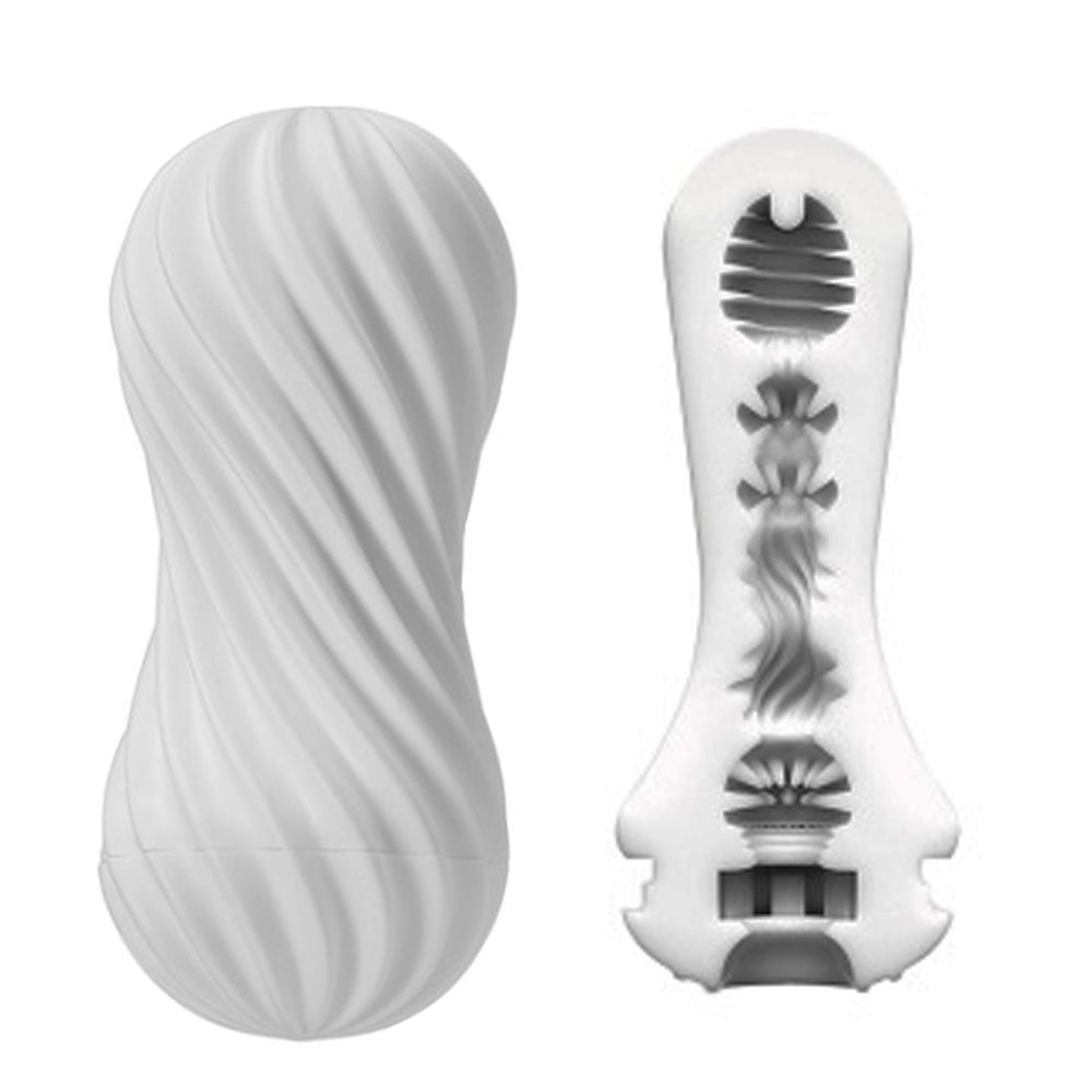 Мастурбатор Tenga Flex Silky White (белый)
