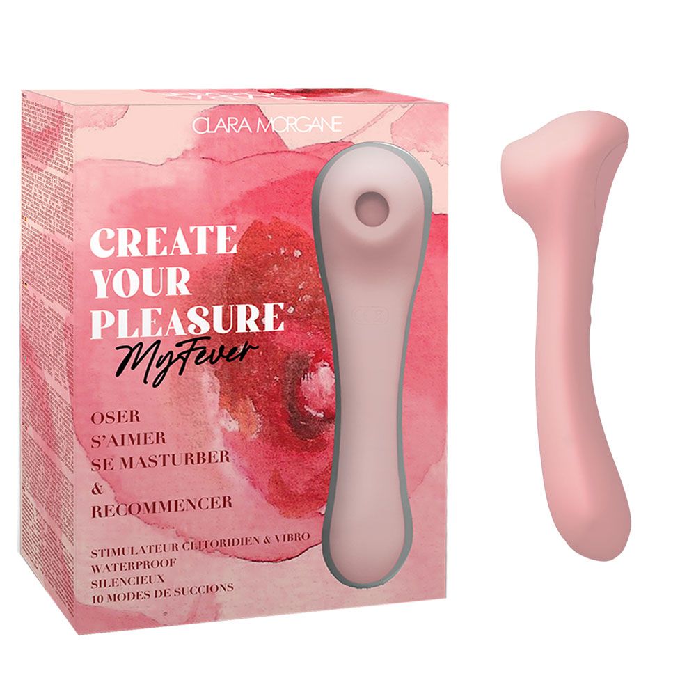 CLARA MORGANE PRO My Fever Pink - Wibrator, Różowy, 20.2 cm
