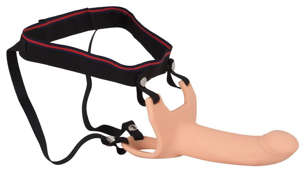 Порожнистий страпон Orion Silicone Sleeve Large, 26 см (тілесний)