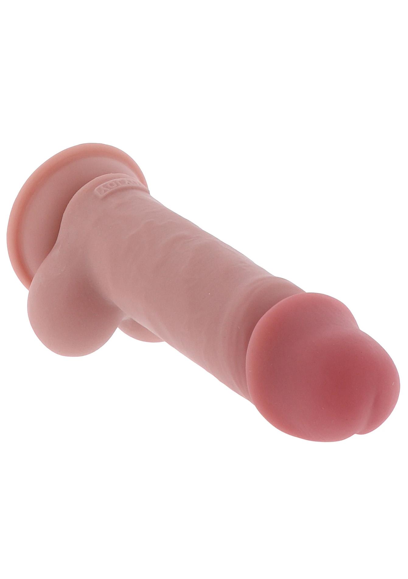 Фаллоимитатор Deluxe Dual Density Thick, 17 см (телесный)