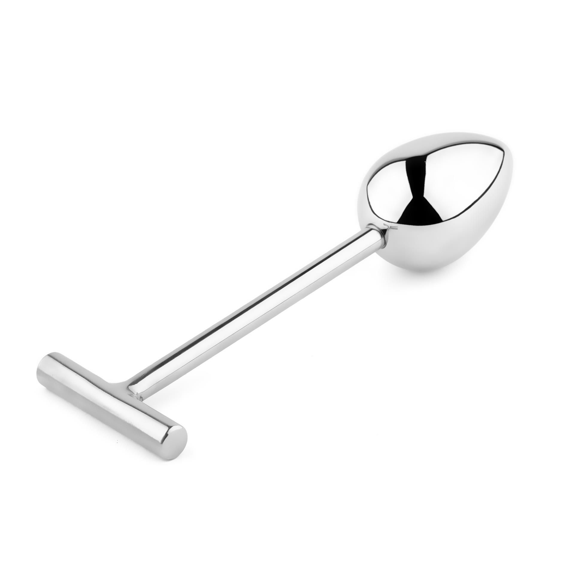 Анальная пробка B - Series HeavyFun Jewellery № 3, 16.5 см (серебристый)