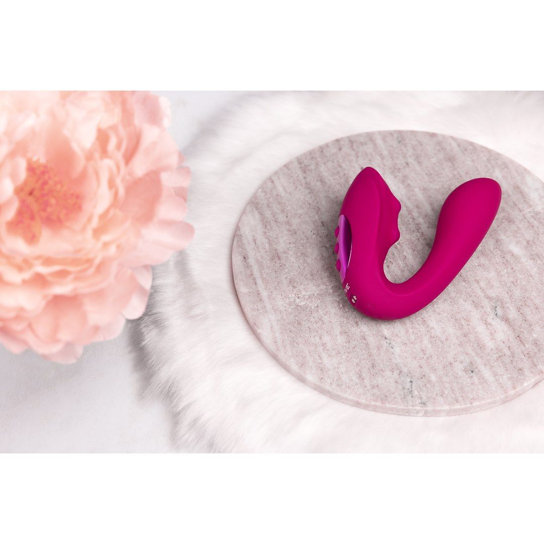 Вибратор Vive Yuki Rechargeable, 8.9 см (розовый)