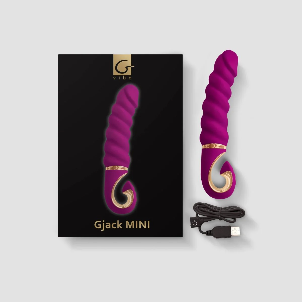 Вибратор Gvibe Gjack 2 Mini, 19 см (фиолетовый)