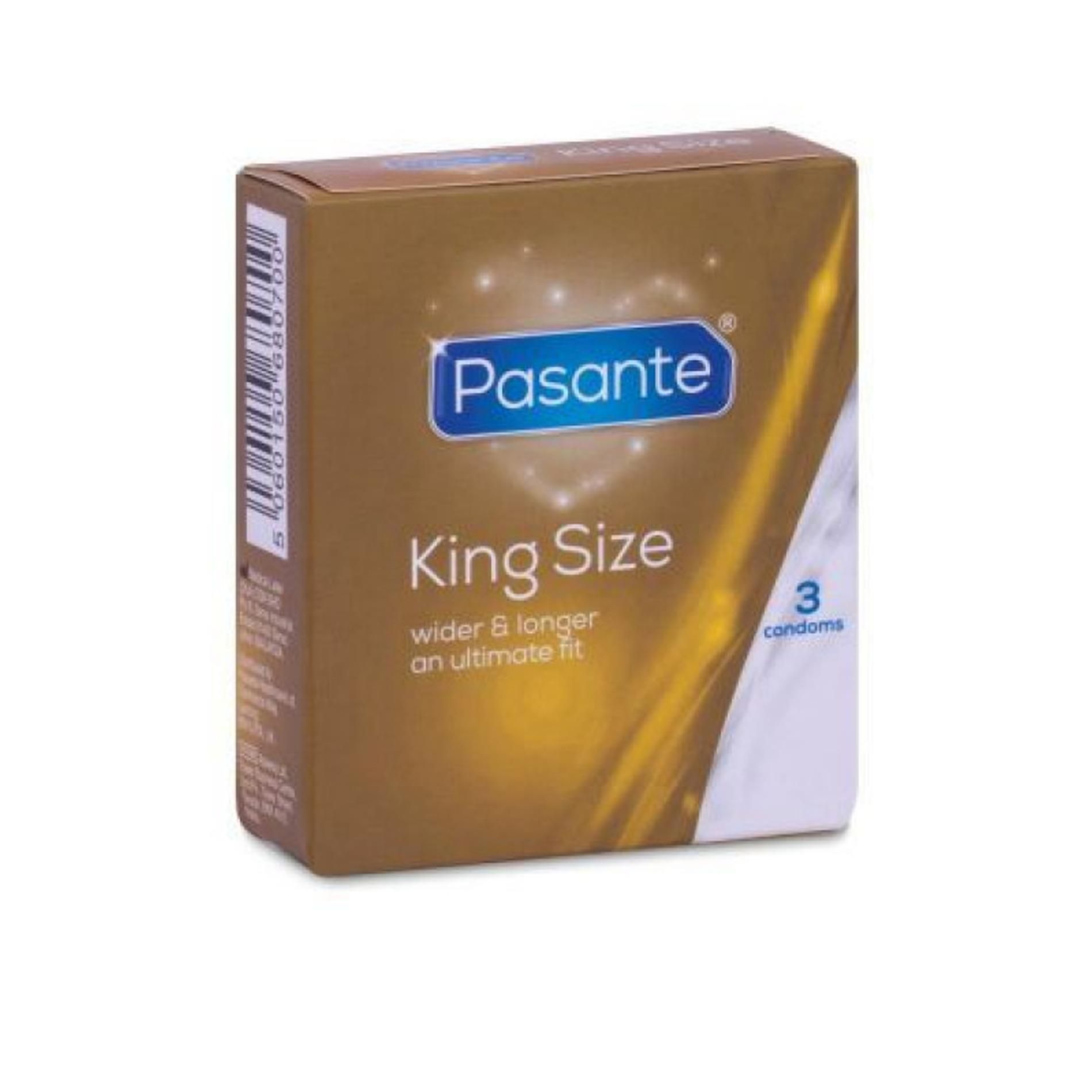 Презервативы Pasante King Size XL, 3 шт
