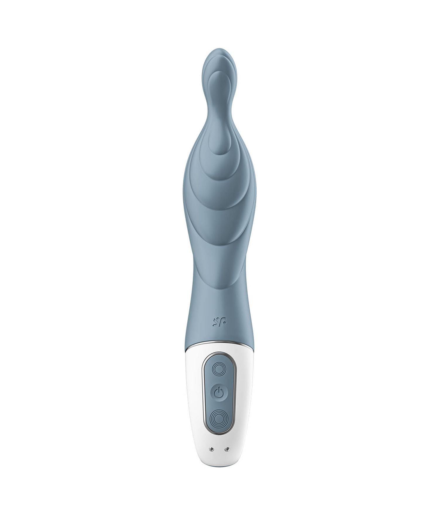 Вибратор Satisfyer A-Mazing 2, 21.7 см (серый)