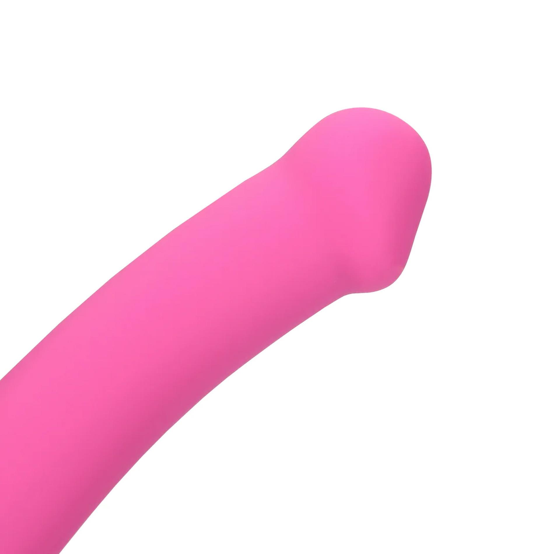 Фаллоимитатор Loveline Non-Phallic, 18.1 см (розовый)