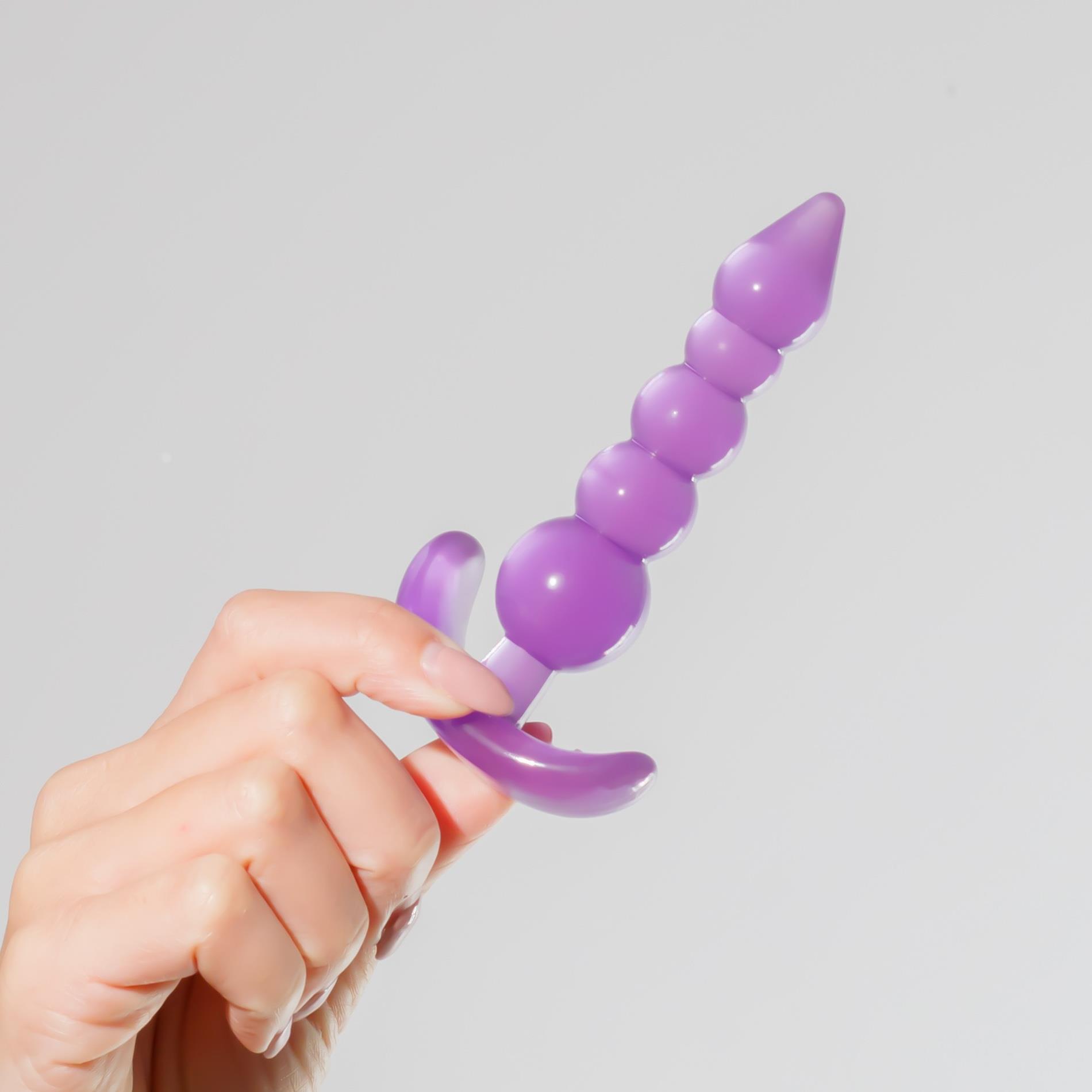 Korek analny Crushious Draco, 12 cm (fioletowy)