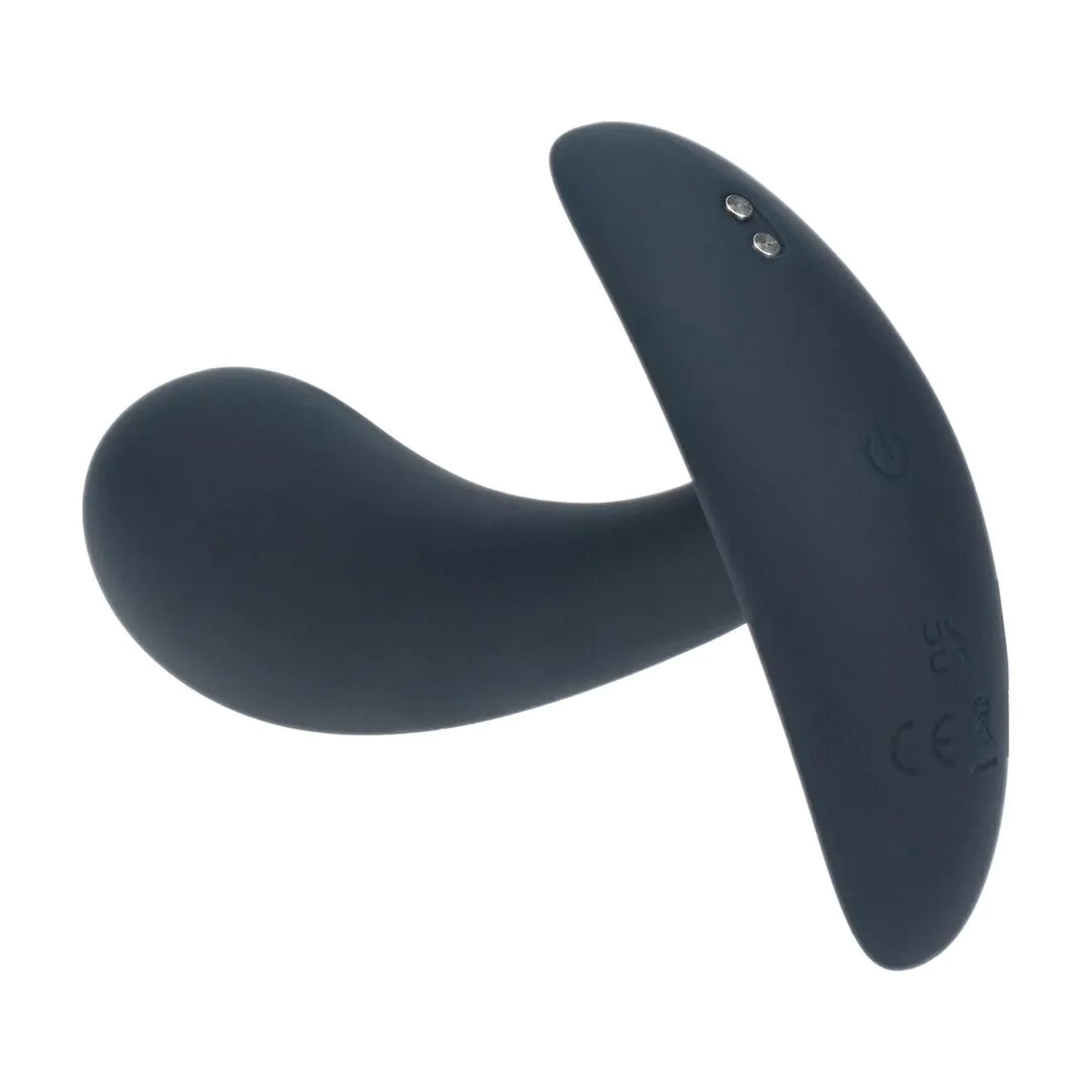 Стимулятор простаты Levelz Vibrating M, 12.5 см (черный)