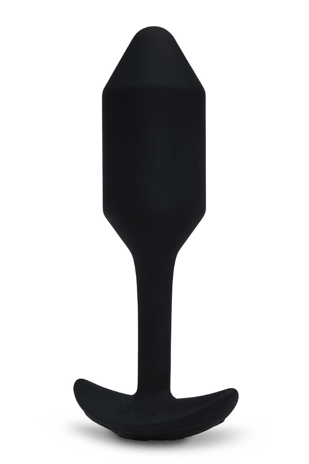 Korek analny B-Vibe Wibrujący Snug Plug 2, 12.4 cm (czarny)