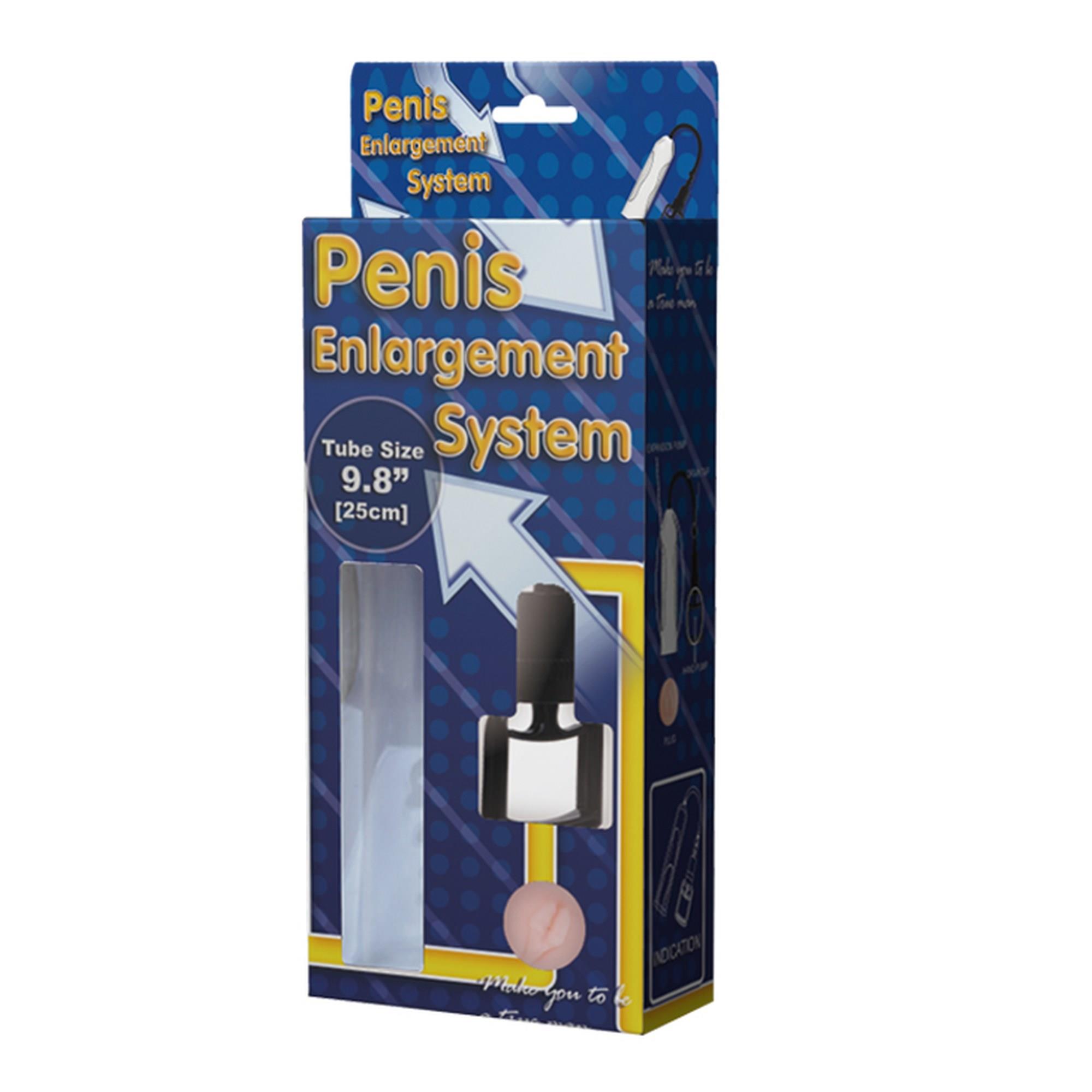 Помпа для пениса Penis Enlargement System, 24.5 см (прозрачный)