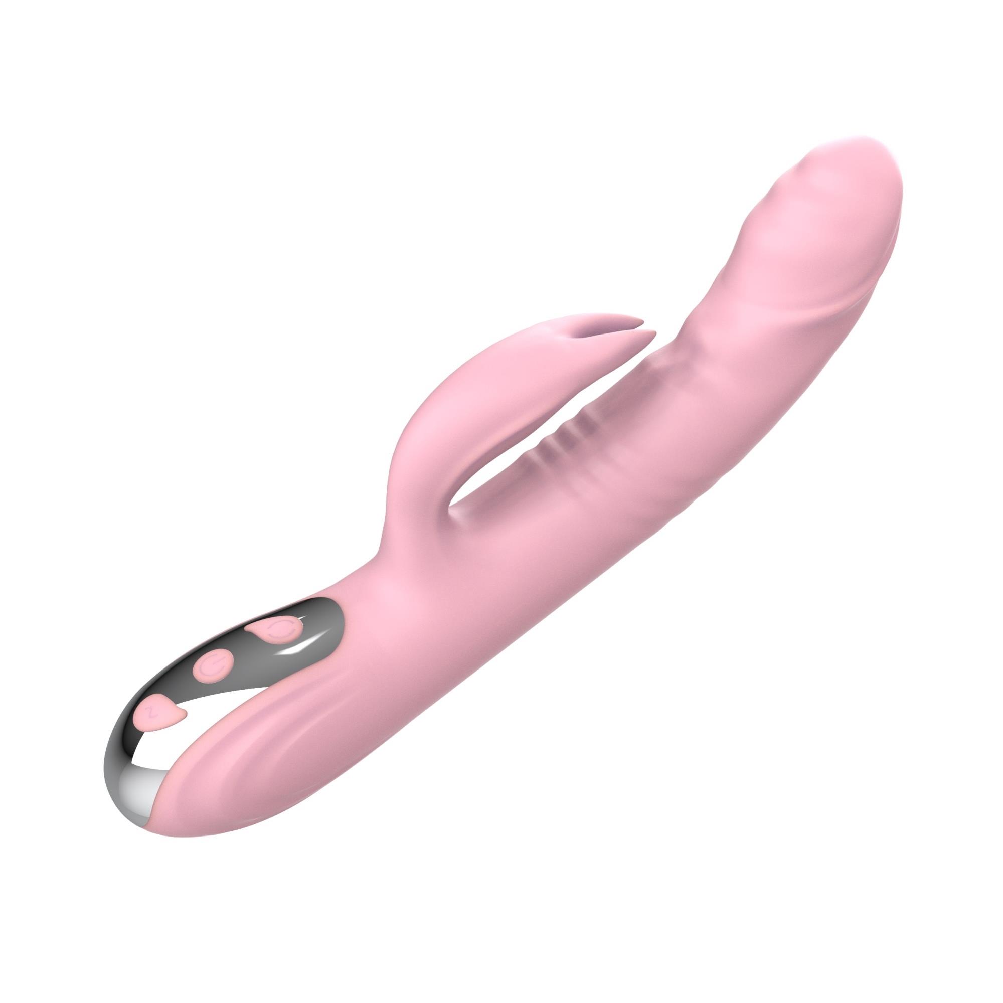 Вибратор-кролик B - Series Lyla Vibrator Michelle, 23 см (розовый)