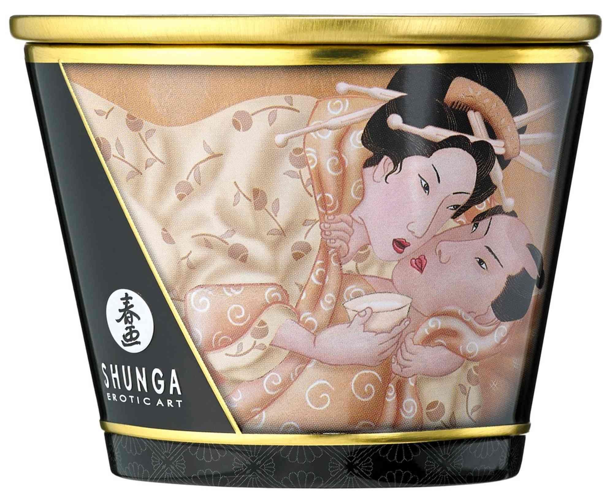 Świeca do masażu Shunga Massage Candle wanilia, 170 ml