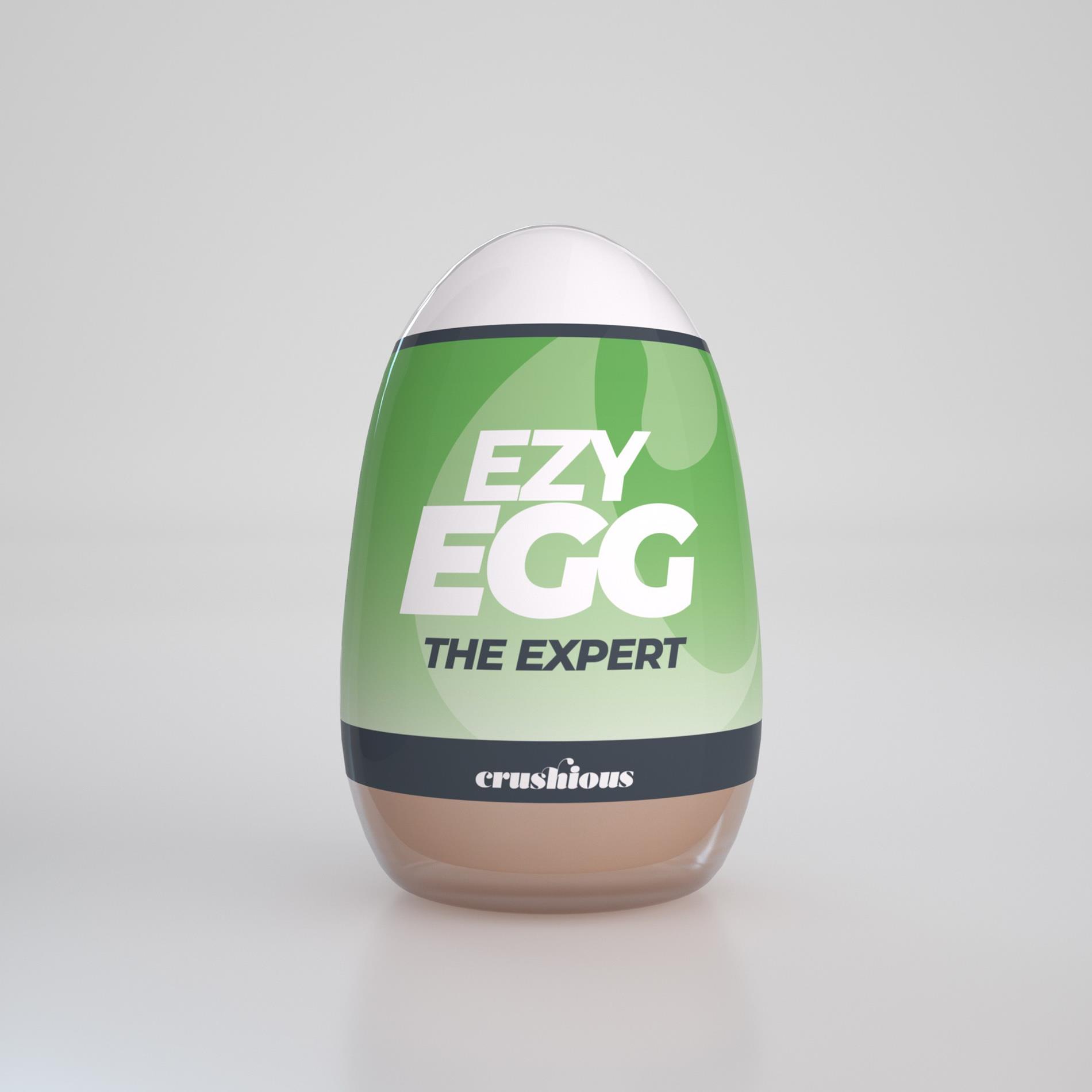 Мастурбатор яйцо Crushious Ezy Egg Tne Expert (телесный)