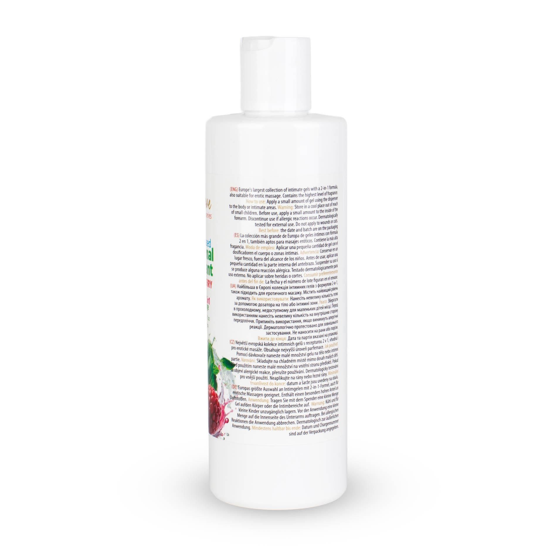 Лубрикант MyLove Aroma Series Intim&Massage 2in1 Raspberry & Mint, 300 мл