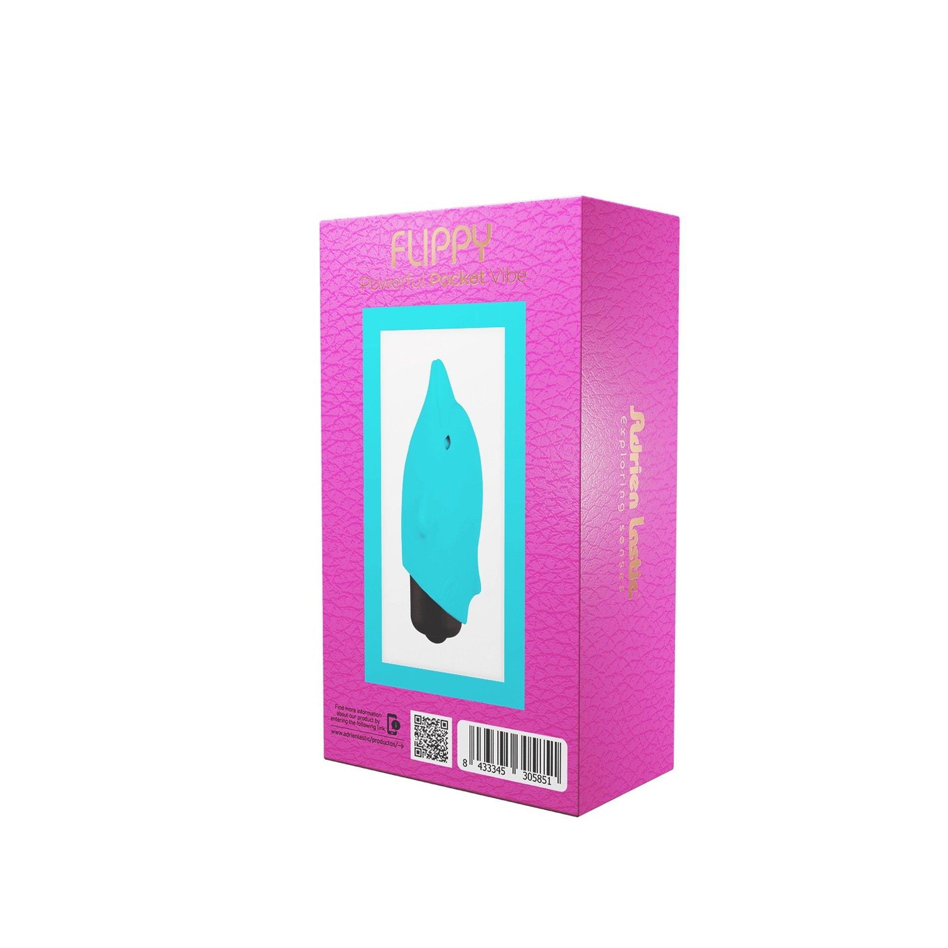 Вибратор Adrien Lastic Exploring Senses Powerful Pocket Vibe Flippy (голубой)