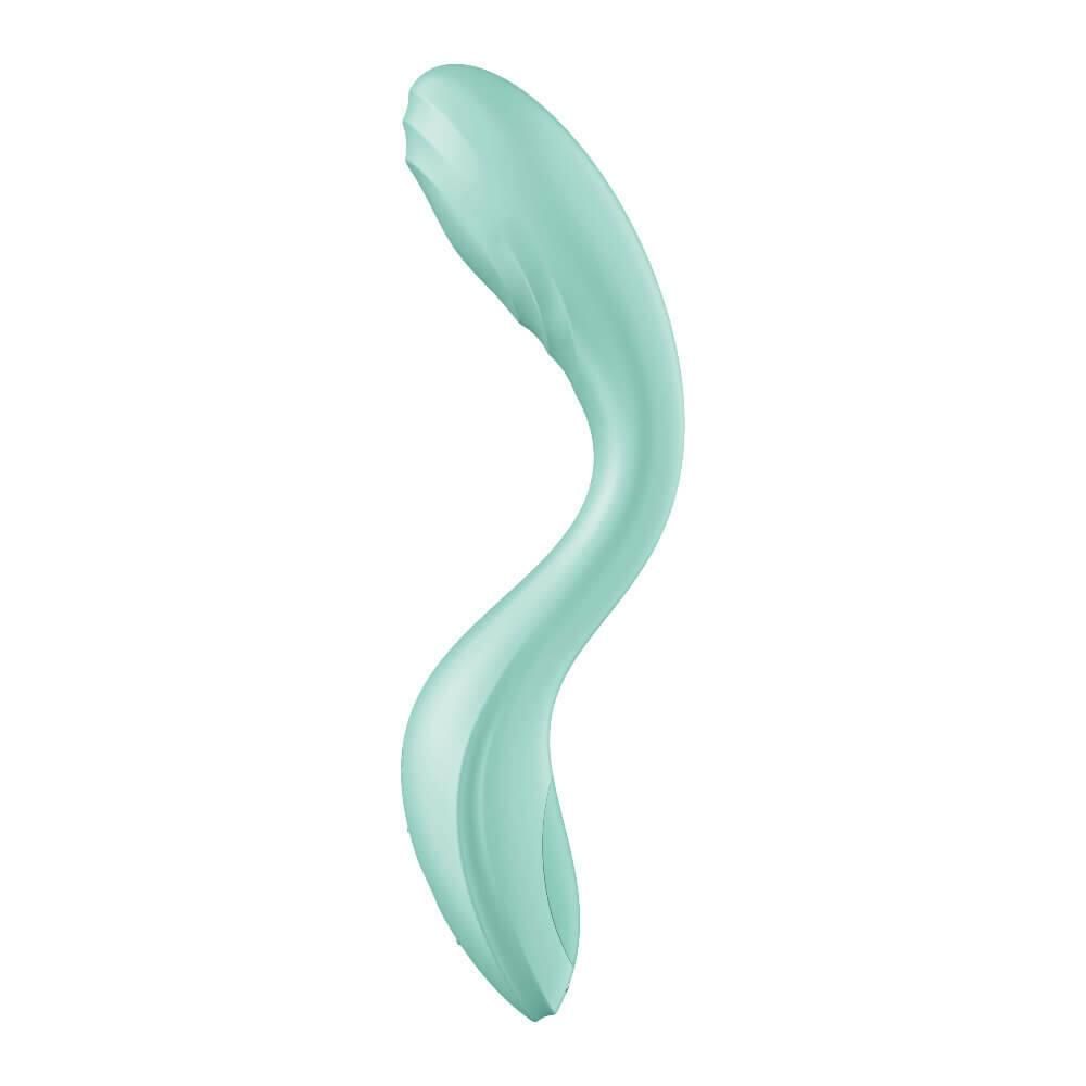 Вібратор для точки G Satisfyer Rrrolling Pleasure, 22 см (м'ятний)