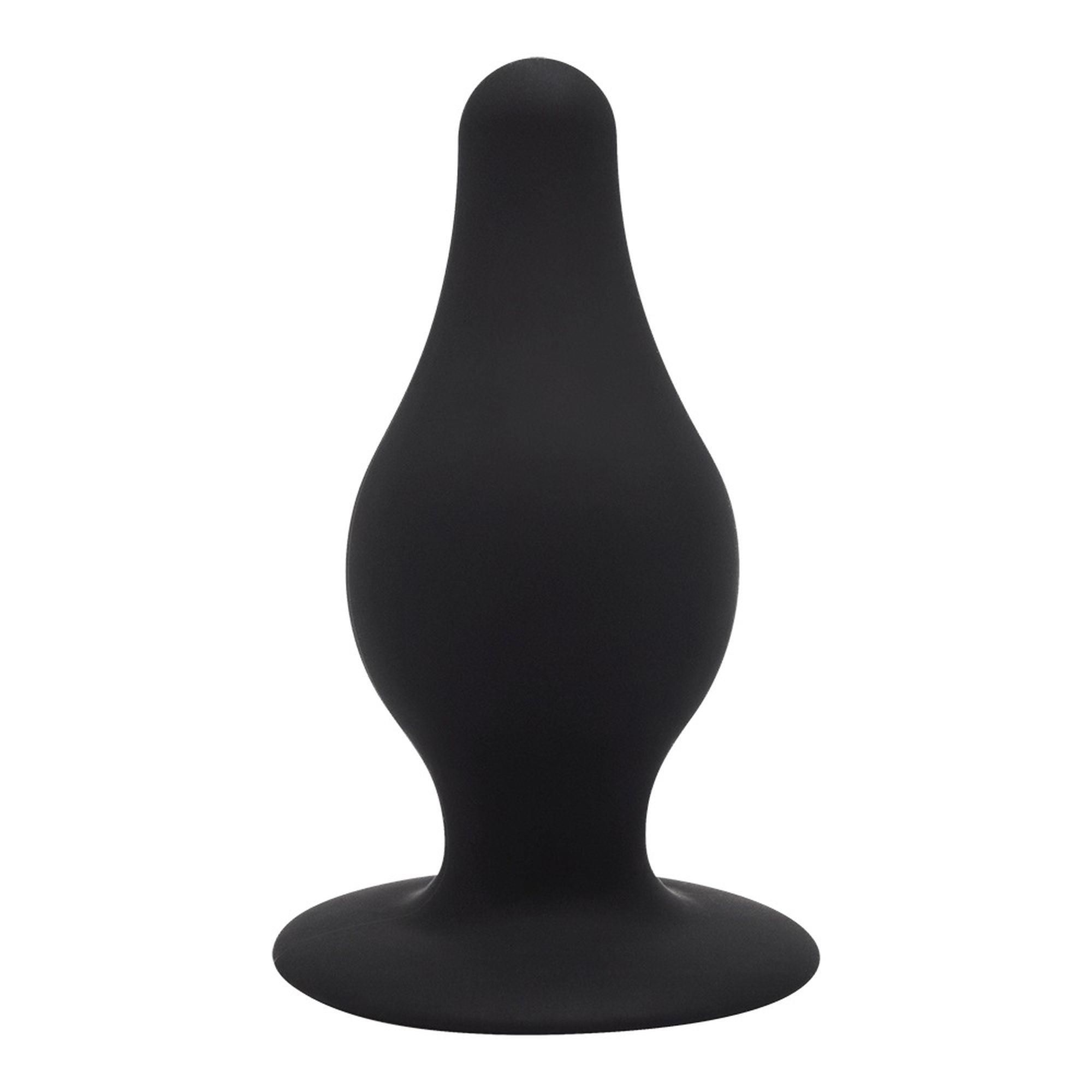 Анальна пробка SilexD Model 2 size L, 10.2 см (чорний)