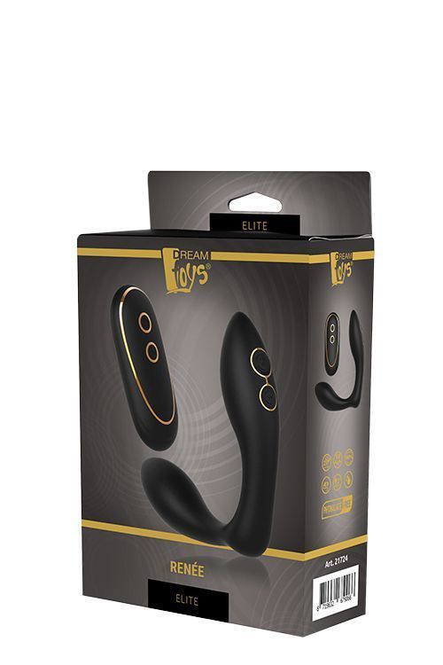Вибратор Dream Toys Elite Renee, 11,2 см (черный)