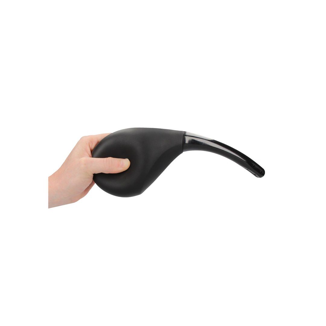 Ouch Intimate Douche - Prysznik analny, Czarny, 25 cm, 310 ml