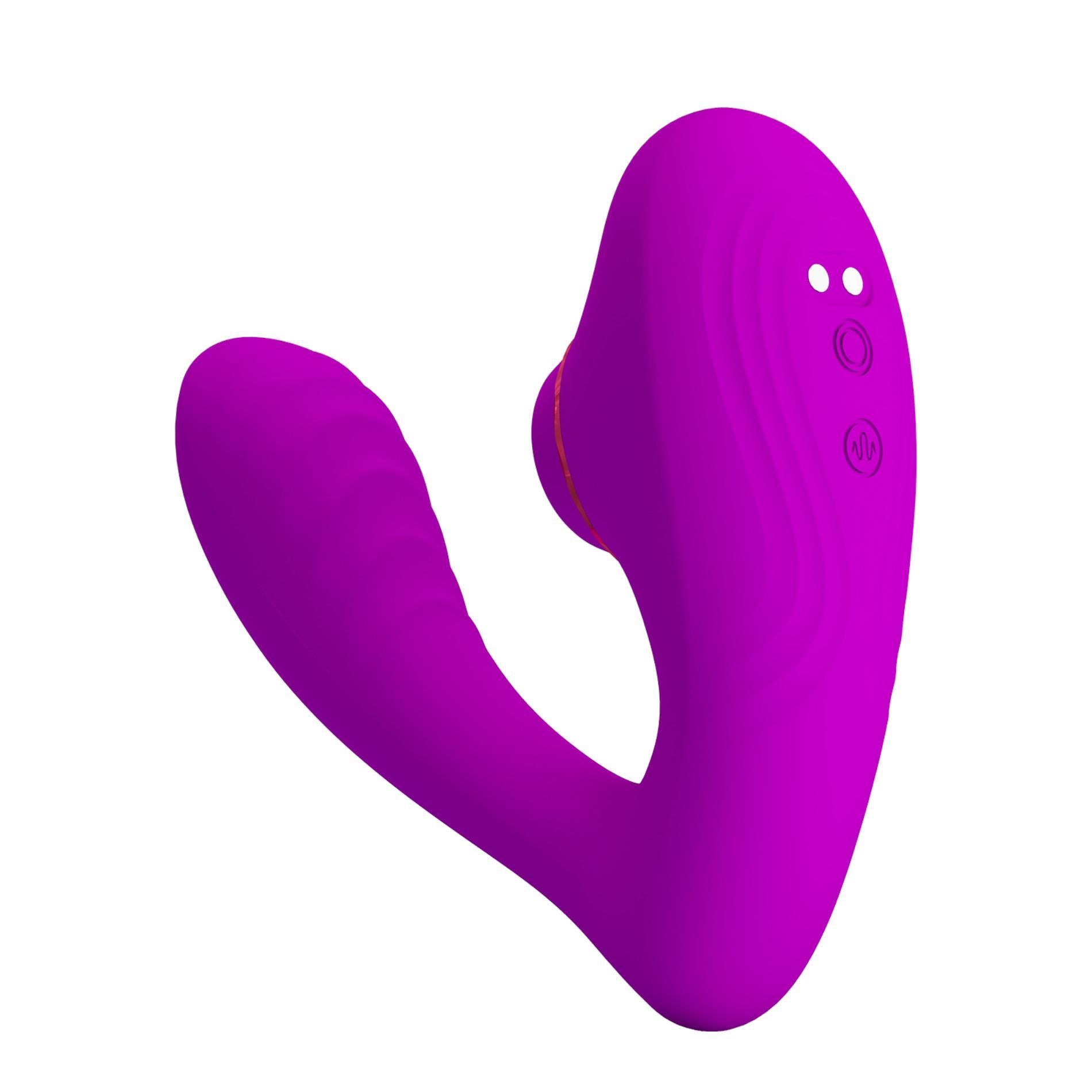 Wibromasażer Pretty Love Naty Clitoral, 14 cm (różowy)
