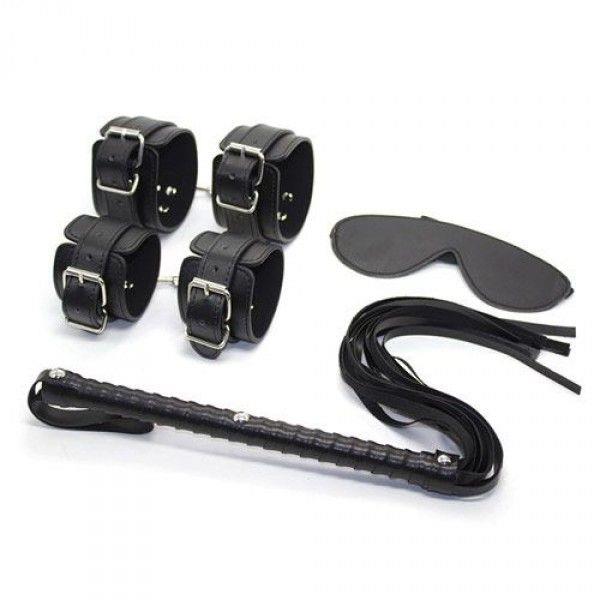 Набір для бондажу Toyz4lovers Basic Bondage Kit (чорний)