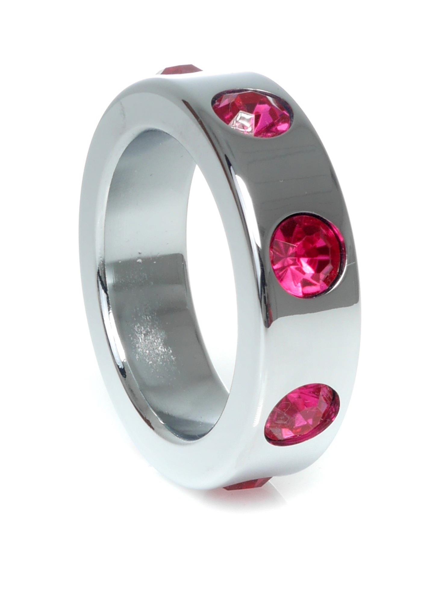 Эрекционное кольцо B - Series HeavyFun Metal Cock Ring, 5 см (серебристый)