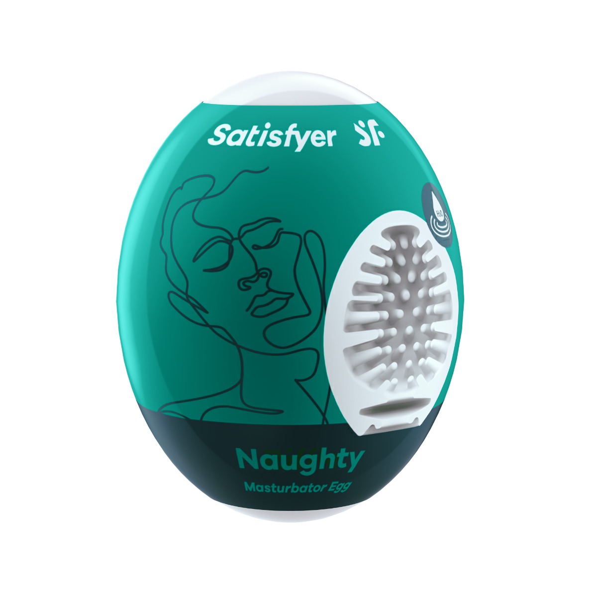 Набор мастурбаторов Satisfyer Masturbator Egg Set, 3 шт (белый)